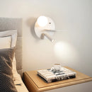 Modern minimalist wall light with USB and adjustable angle