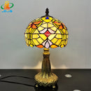 Tiffany style table lamp for decorative indoor lighting
