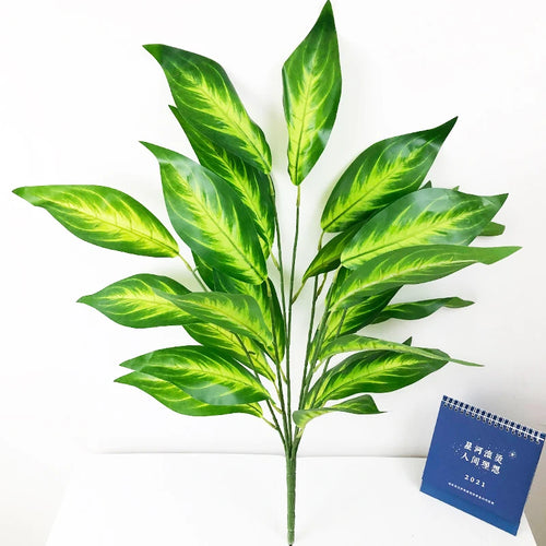 Large artificial monstera tropical tree for indoor and garden decoration - vue 8 sur 13