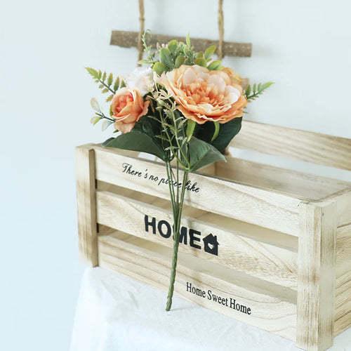 Artificial peony bouquet for weddings and decoration - vue 5 sur 12