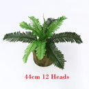 Decorative tropical artificial palm leaf bouquet for parties and events