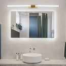Modern gold-plated aluminium LED wall light 360 glow