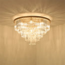 Modern crystal ceiling light for elegant interior décor