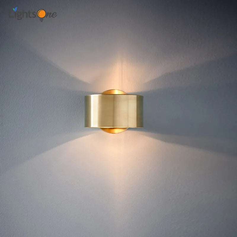 Simple modern wall light for living room
