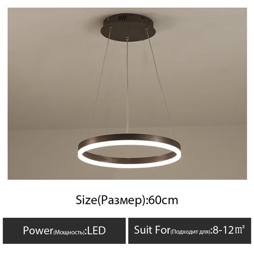 Modern chandelier for decorative indoor suspended lighting - vue 12 sur 18