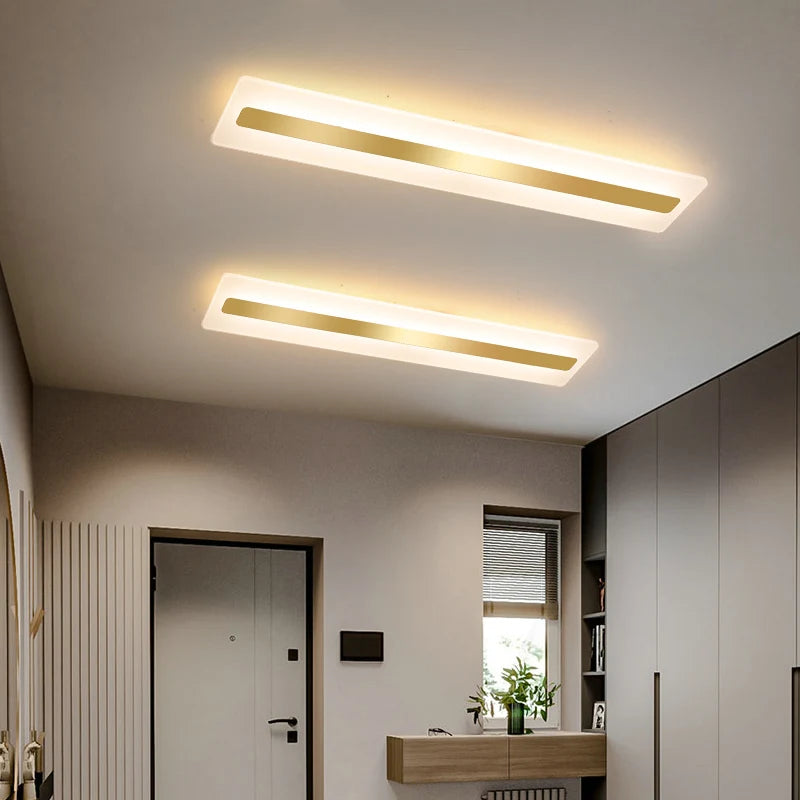 Modern acrylic LED ceiling light for indoor lighting
