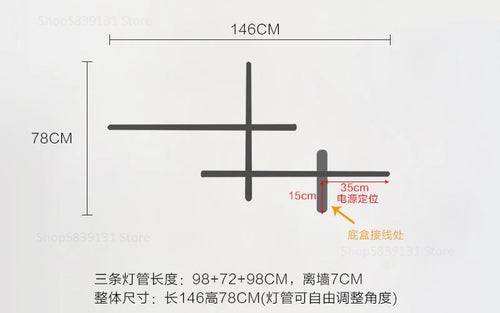 Modern nordic designer wall light creative indoor lighting - vue 11 sur 20