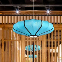 Chinese fabric chandelier for restaurants and hotels
