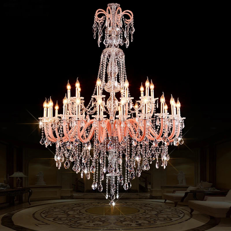 Modern crystal chandelier for elegant interior decor