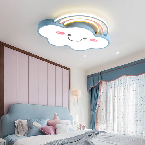 Nordic children's chandelier with LED lights - vue 4 sur 12