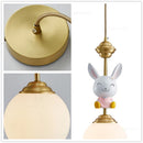 Nordic LED decorative cartoon pendant light for Christmas