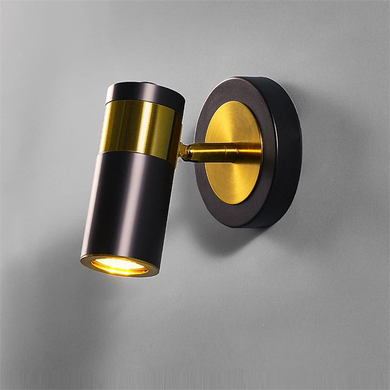 Modern metal LED wall lights for stylish interiors