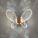 modern crystal butterfly wall light for home decor