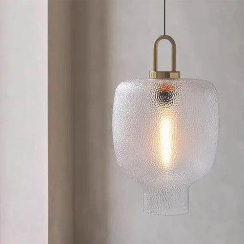 Minimalist glass chandelier with luxurious design for modern décor - vue 6 sur 10