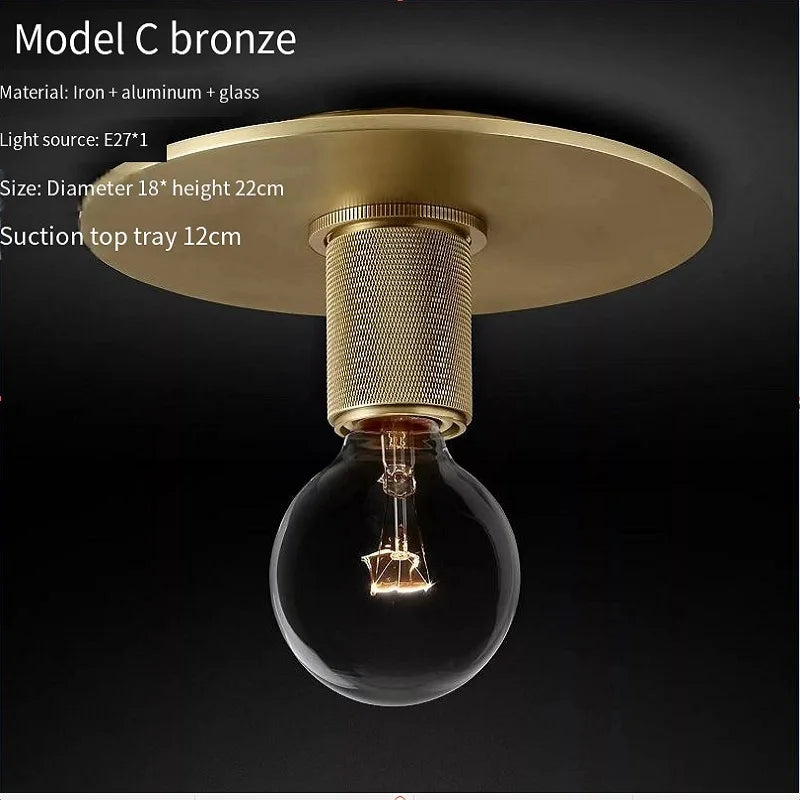Minimalist nordic copper chandelier luxury design for modern interiors - vue 12 sur 12