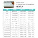 1pc Waterproof Bamboo Mattress Cover (Without Pillowcase), Cooling &amp; Breathable Fitted Bed Sheet With 6-14inches Deep Pocket