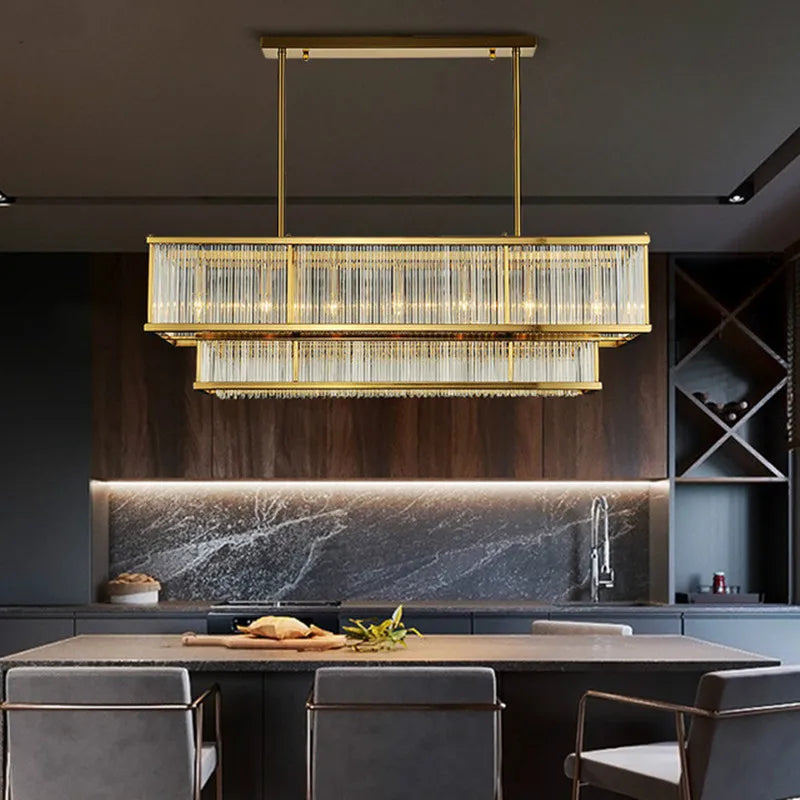 Luxury LED chandelier for refined lighting