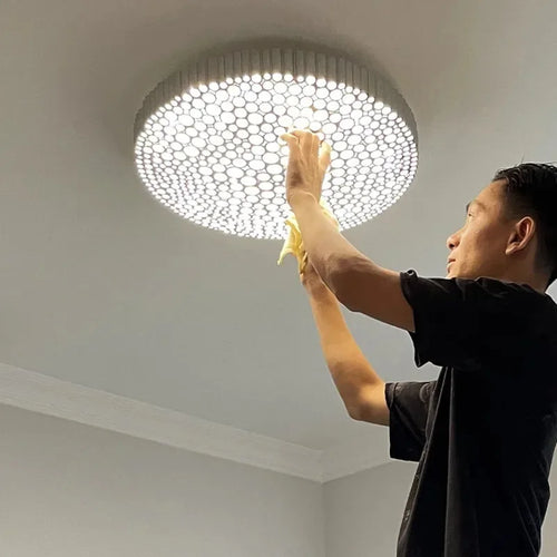 Modern decorative LED pendant light for living room, hotel, home - vue 5 sur 8