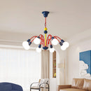 Memphis vintage pendant lamp medieval fruit chandelier