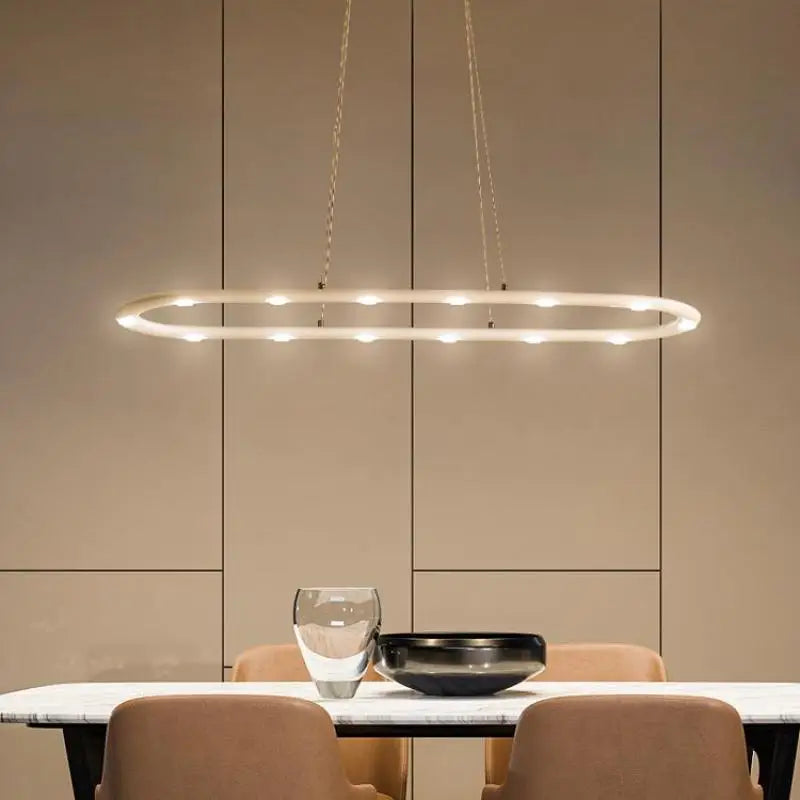 Modern LED pendant light for dining room and shops - vue 5 sur 10