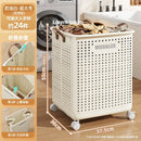 Foldable Laundry Basket, Large Capacity Mobile Laundry Basket,versatile and Durable,bedroom,bathroom,laundry Room, Snack Storage