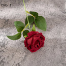 Artificial silk flower bouquet for weddings and decoration