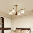 Elegant retro chandelier for classic and refined lighting