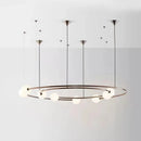 Designer glass pendant light for modern interior decor