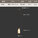 Creative marble and jade pendant light for interiors