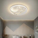 modern star moon led ceiling light for decoration and reading