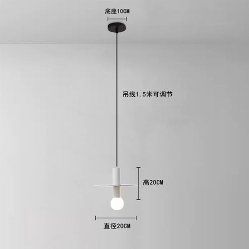 Modern nordic style chandelier for indoor and outdoor decor