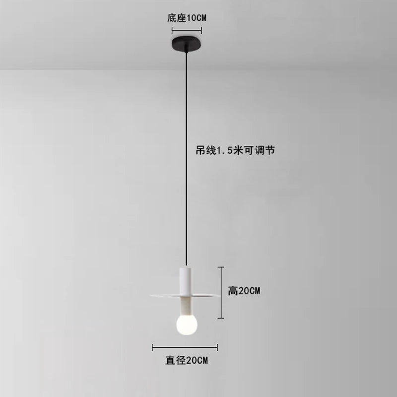 Modern nordic style chandelier for indoor and outdoor decor