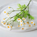 30 artificial flower heads for decoration and floral arrangements