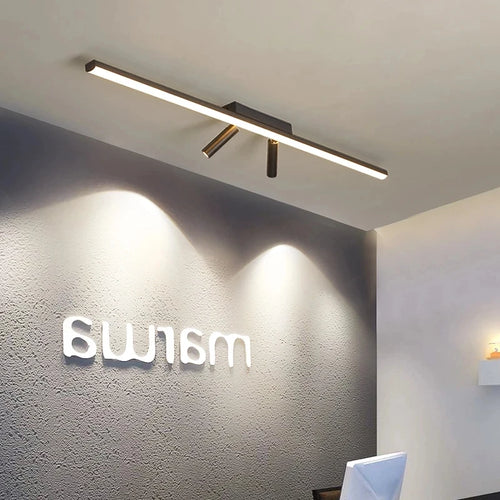 Modern LED chandelier for a stylish and contemporary interior - vue 3 sur 15