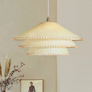 Nordic parchment pendant light for interior and shop decor