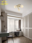 Modern simple LED ceiling light for warm interior decor
