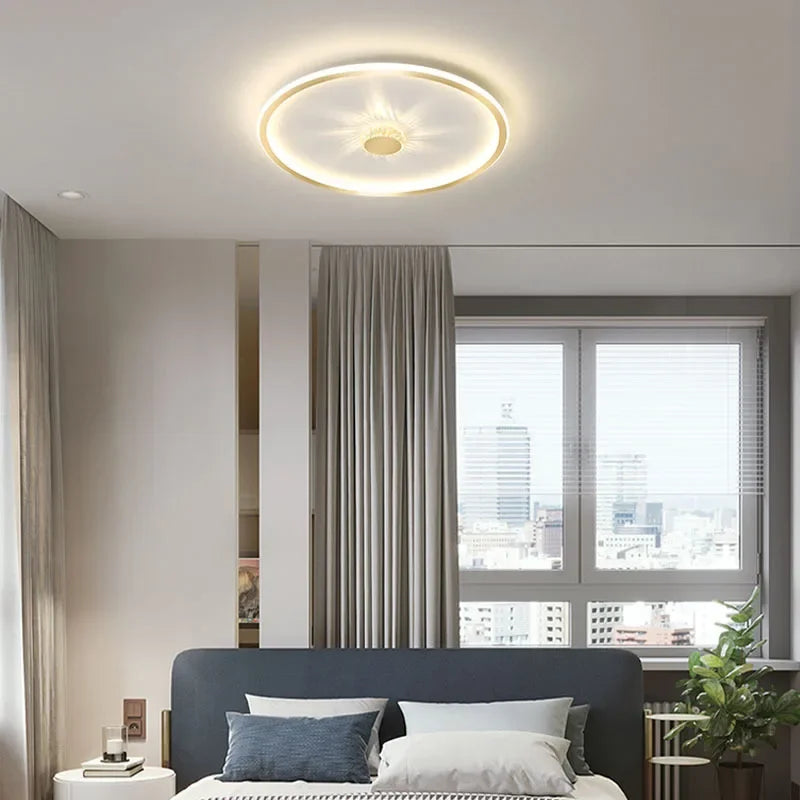 Modern LED ceiling light for elegant interior decor - vue 6 sur 10