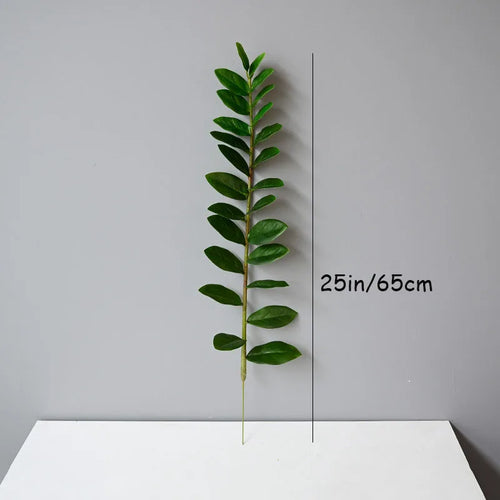 Artificial ficus and zamioculcas plants for indoor decoration - vue 8 sur 14