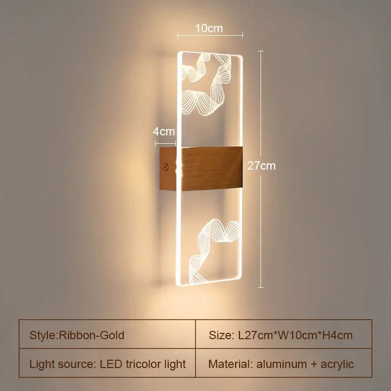 Modern LED wall light - vue 8 sur 17