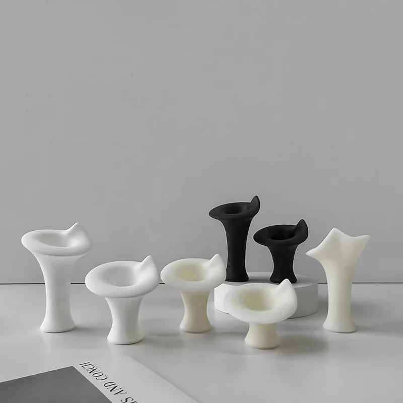 DIY decorative aromatherapy candlestick silicone mold - vue 5 sur 9