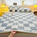 warm velvet mattress topper for winter comfort