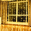 LED icicle curtain fairy lights for parties and weddings
