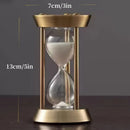 classic retro metal hourglass for decoration and alarm