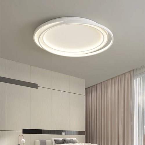 Ultra slim modern LED ceiling light - vue 3 sur 22