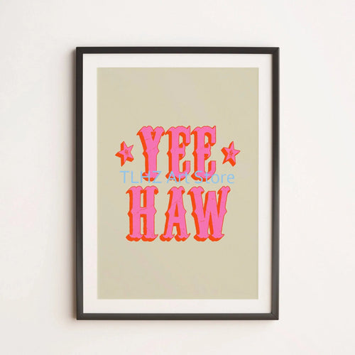 Funny flower quote canvas prints for decoration