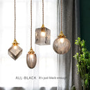 Nordic glass chandelier for an elegant and modern interior