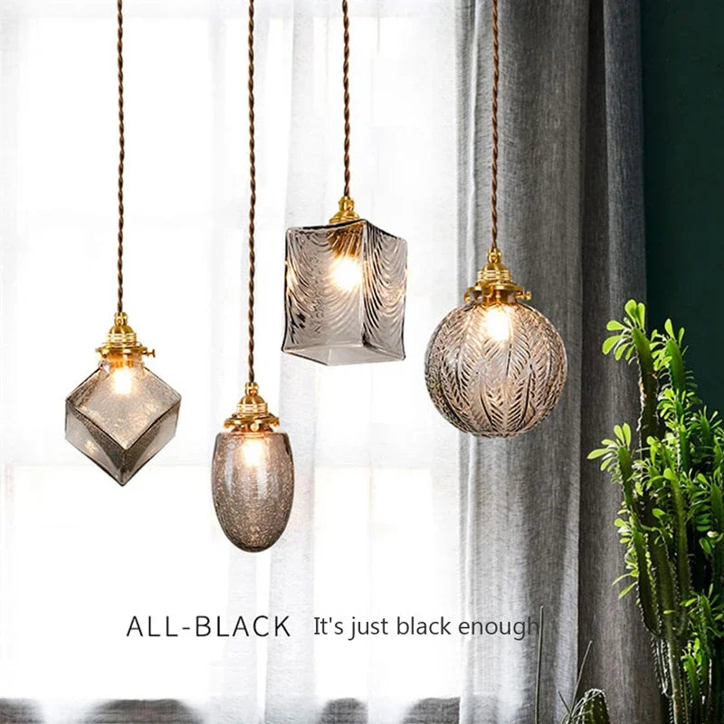 Nordic glass chandelier for an elegant and modern interior