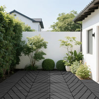 Clip-on patio tiles 30x30 waterproof set of 44