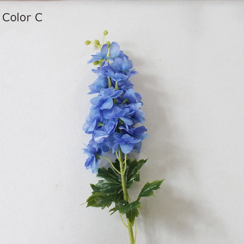 Artificial delphinium hyacinth flowers for wedding decoration - vue 9 sur 12