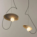 Italian design magnetic chandelier, creative wabi-sabi style